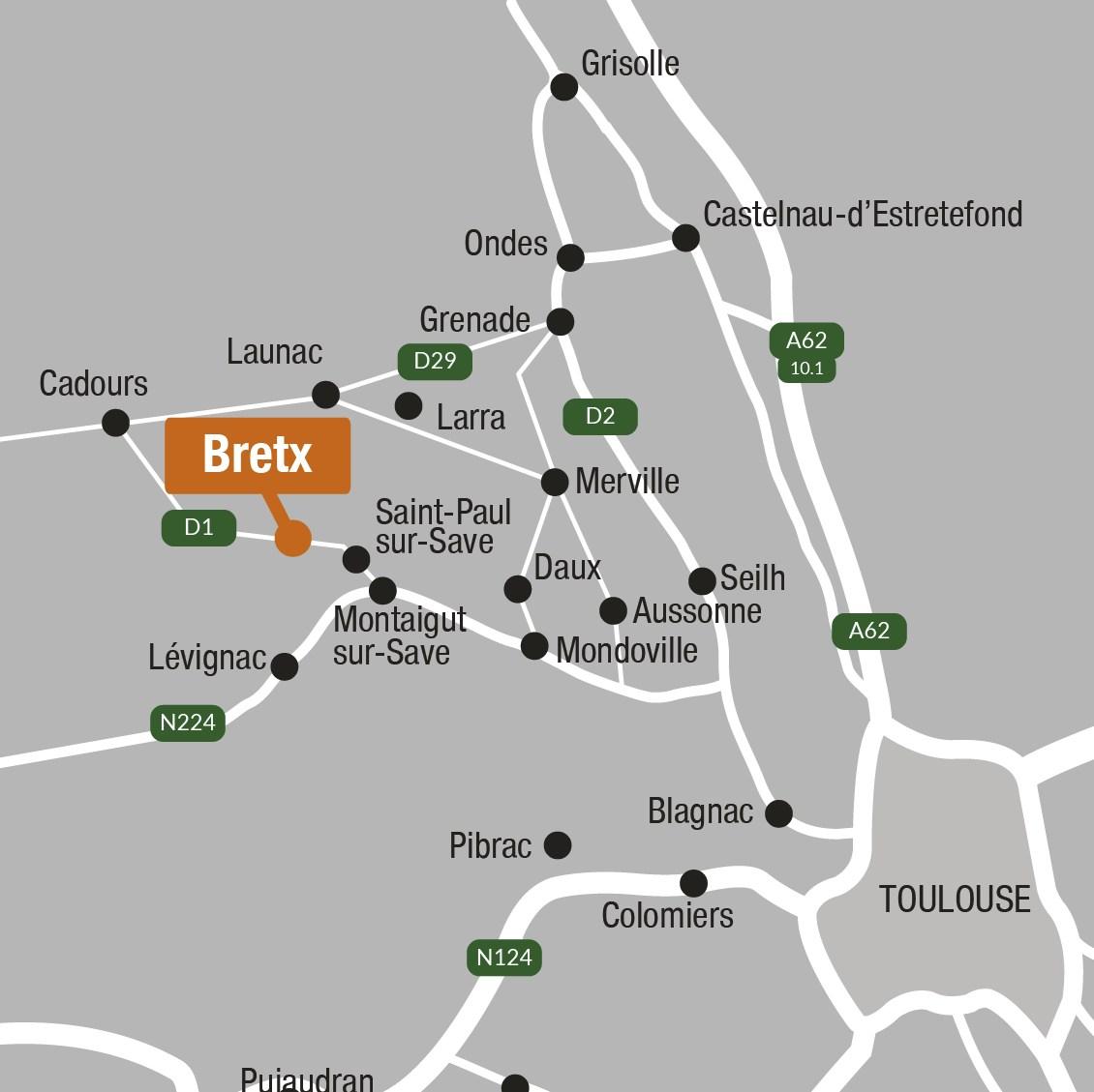 Lotissement les chemins du Parc à Bretx