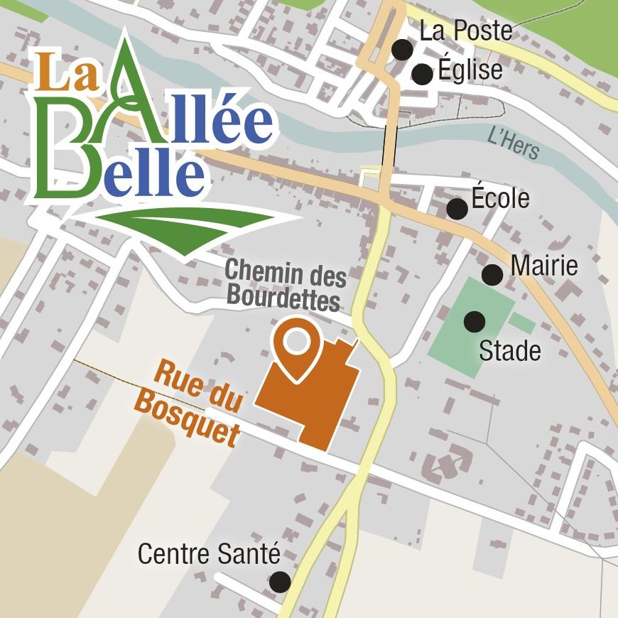 Situation - Terrains à vendre à Calmont