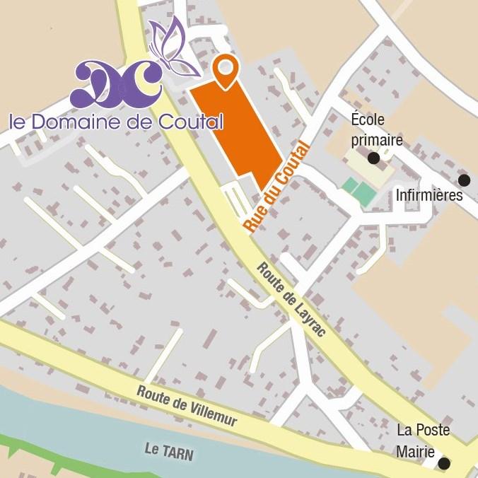 Situation - Terrains à vendre à Mirepoix-sur-Tarn